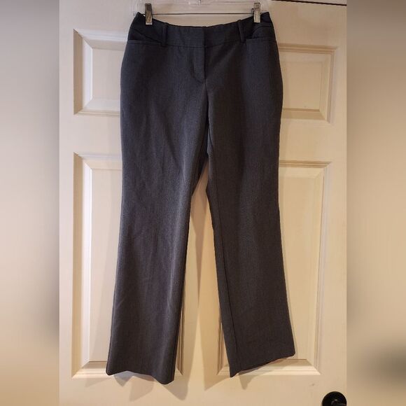 Worthington curvy fit perfect trouser gray dress pants size 2P - Picture 1 of 4